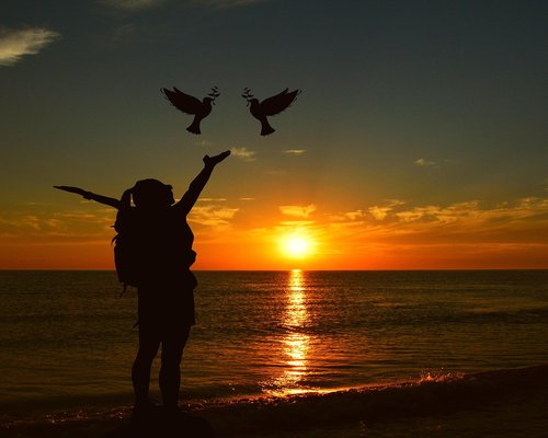 Meditation and relaxation balance stones by water
